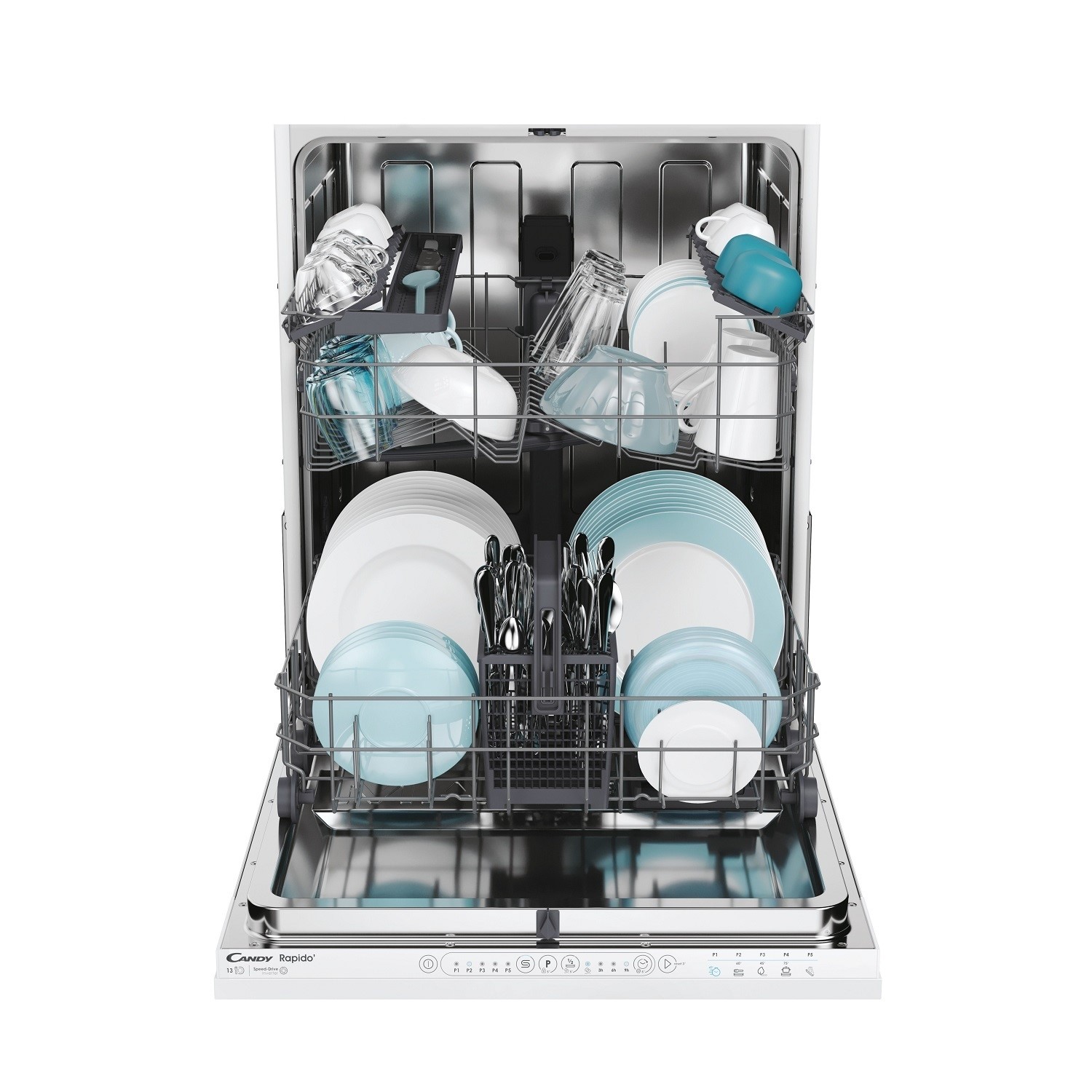 Candy Rapido Integrated Dishwasher CI3E53E0W-80 | Appliances Direct